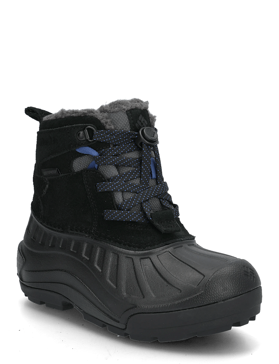 Columbia Sportswear - YOUTH POWDERBUG ALPINE WATERPROOF - vandresko - dark grey, mountain blue - 0