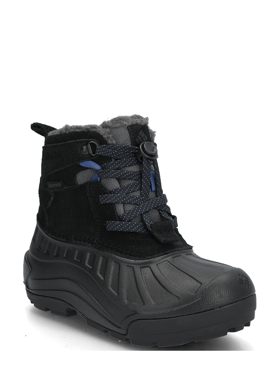Columbia Sportswear - YOUTH POWDERBUG ALPINE WATERPROOF - wanderschuhe - dark grey, mountain blue - 0