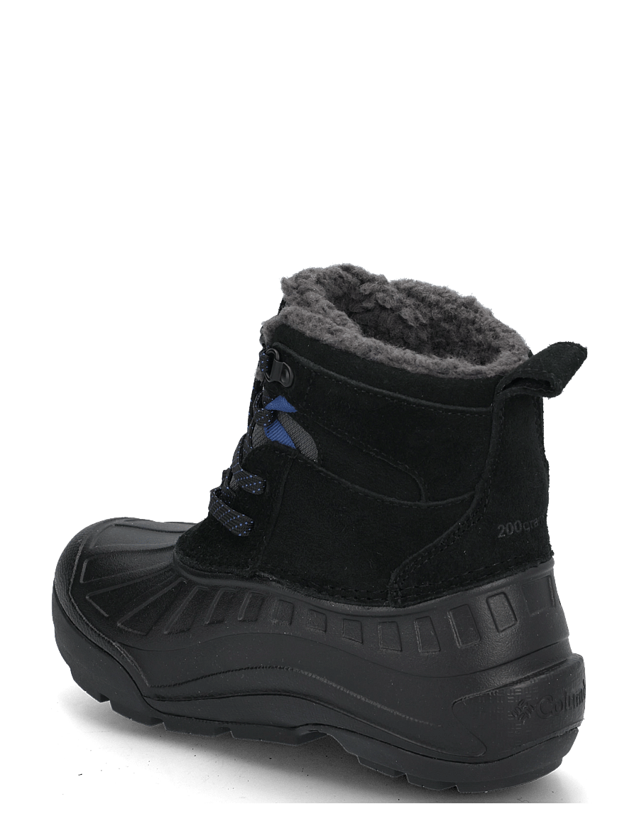 Columbia Sportswear - YOUTH POWDERBUG ALPINE WATERPROOF - wanderschuhe - dark grey, mountain blue - 1