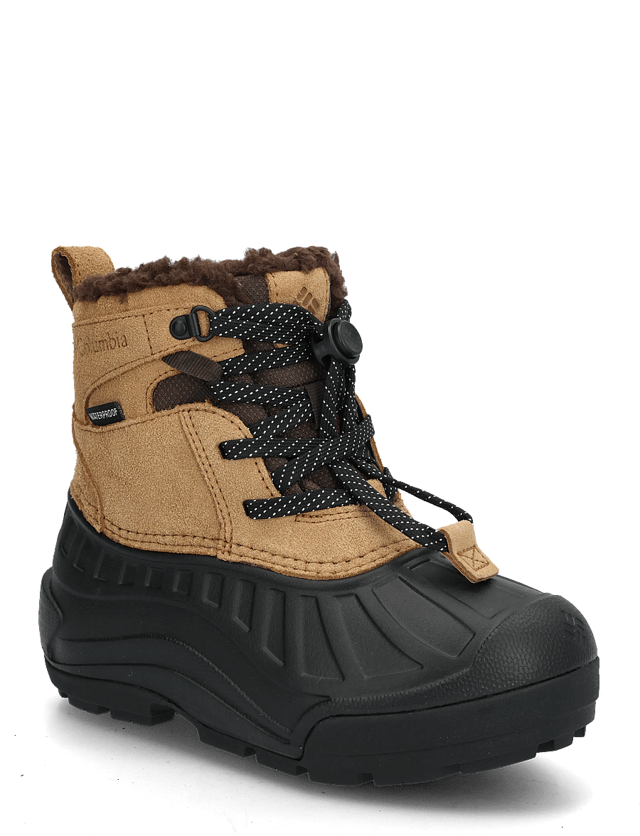 Columbia Sportswear - YOUTH POWDERBUG ALPINE WATERPROOF - vandresko - sahara, black - 0