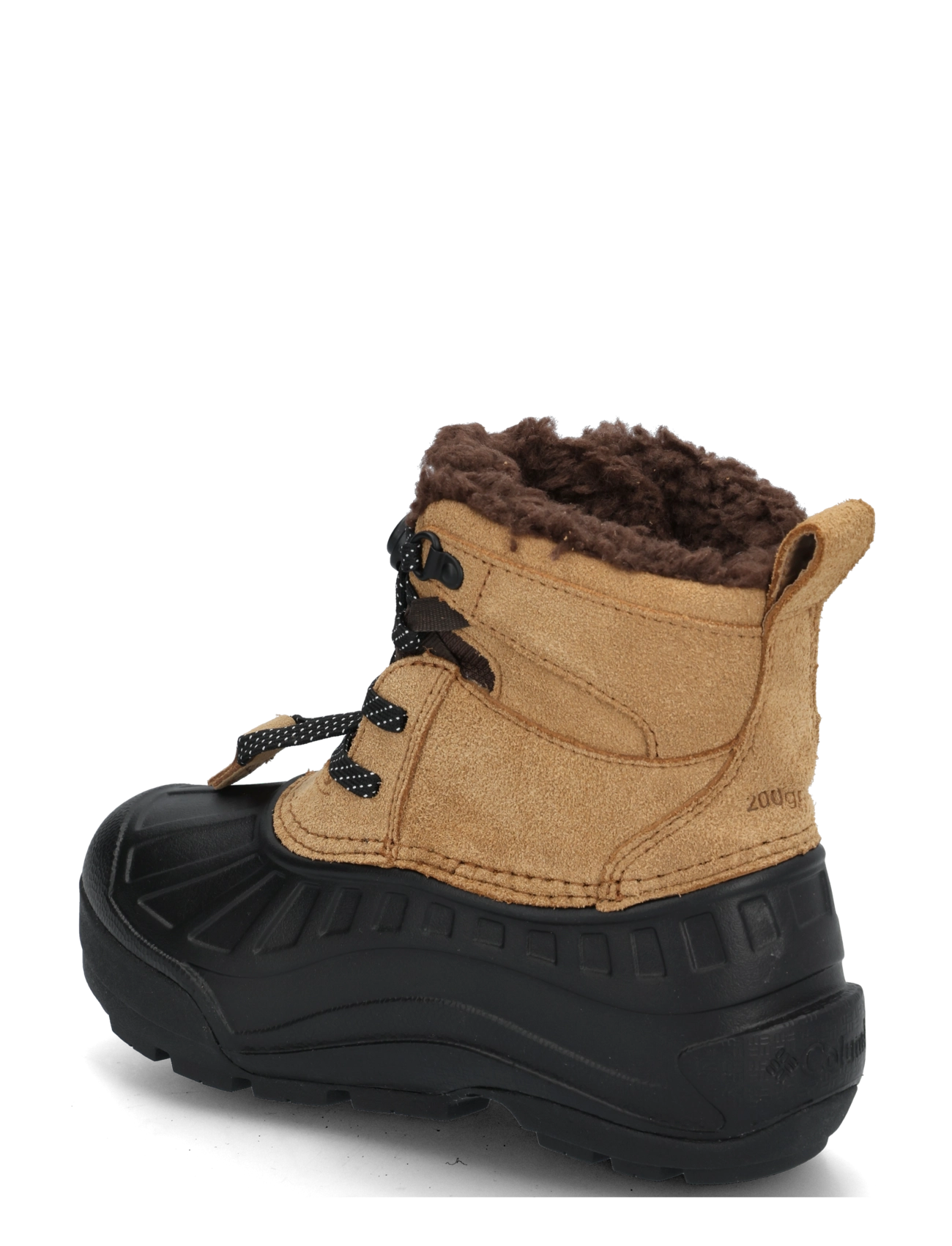 Columbia Sportswear - YOUTH POWDERBUG ALPINE WATERPROOF - wanderschuhe - sahara, black - 1