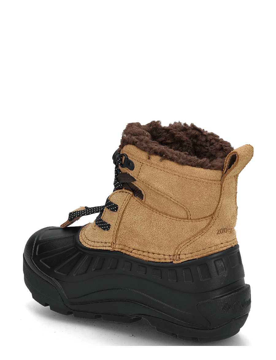 Columbia Sportswear - YOUTH POWDERBUG ALPINE WATERPROOF - wanderschuhe - sahara, black - 1