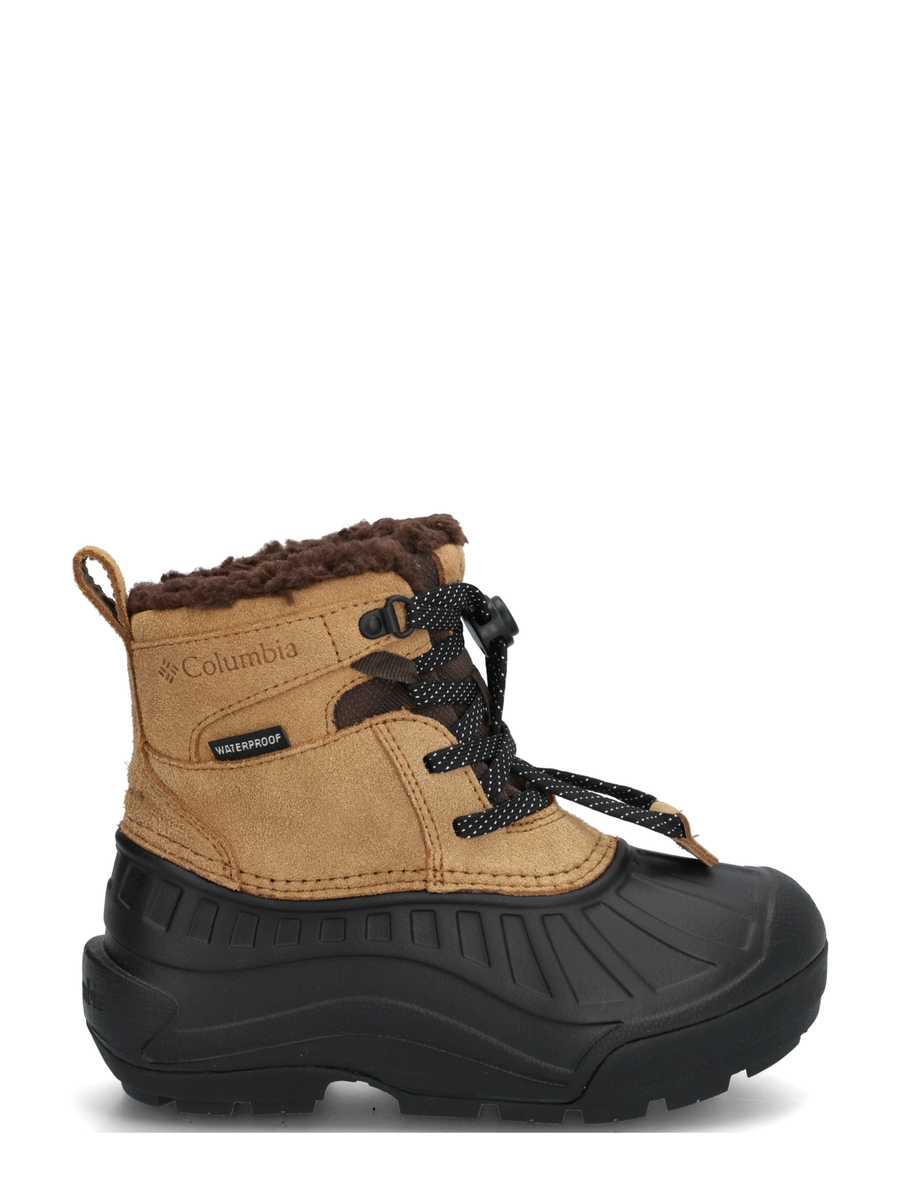 Columbia Sportswear - YOUTH POWDERBUG ALPINE WATERPROOF - wanderschuhe - sahara, black - 2