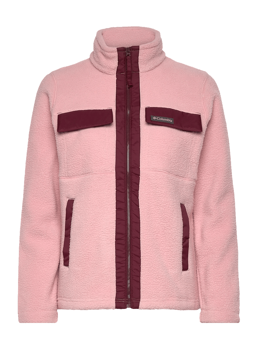 Columbia Sportswear - Juniper Peak Full Zip Fleece - frühlingsjacken - eraser pink, rich wine - 0