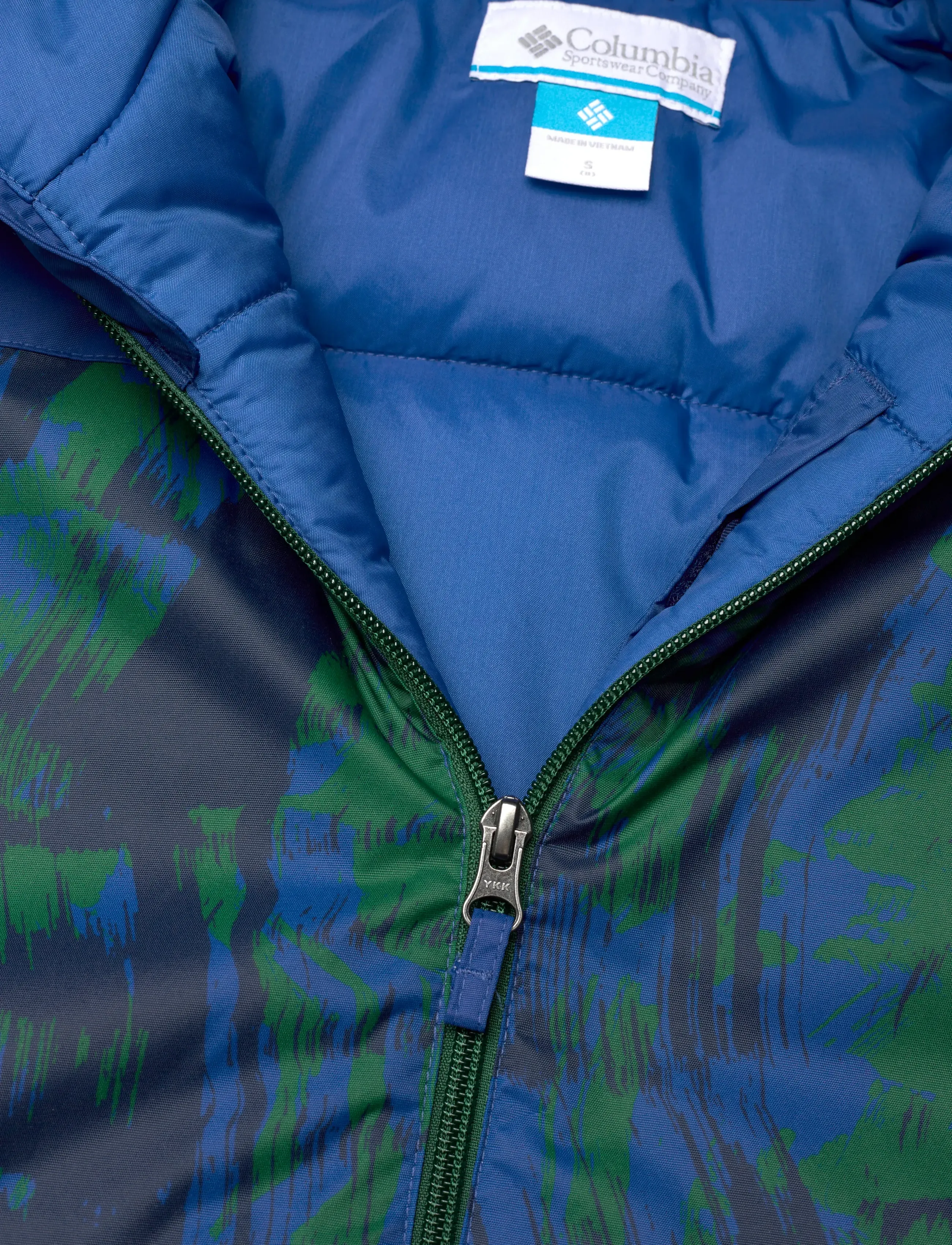 Columbia Sportswear - Lightning Lift IV Printed Jacket - skidjackor - mountain blue tracks, mountain blue - 2