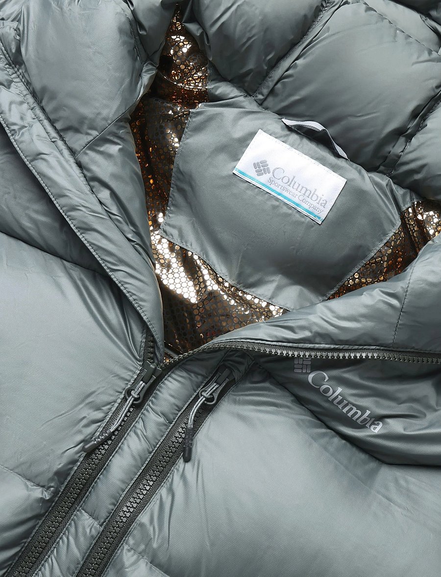 Columbia Sportswear - Cloudview Down Hooded Jacket - outdoor jackets - sedona sage - 2