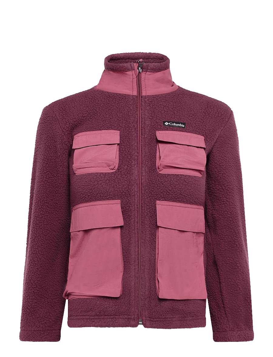 Columbia Sportswear - Jasper Ridge Pebbled Fleece Full Zip - isolierte jacken - moonvista, antique mauve - 0