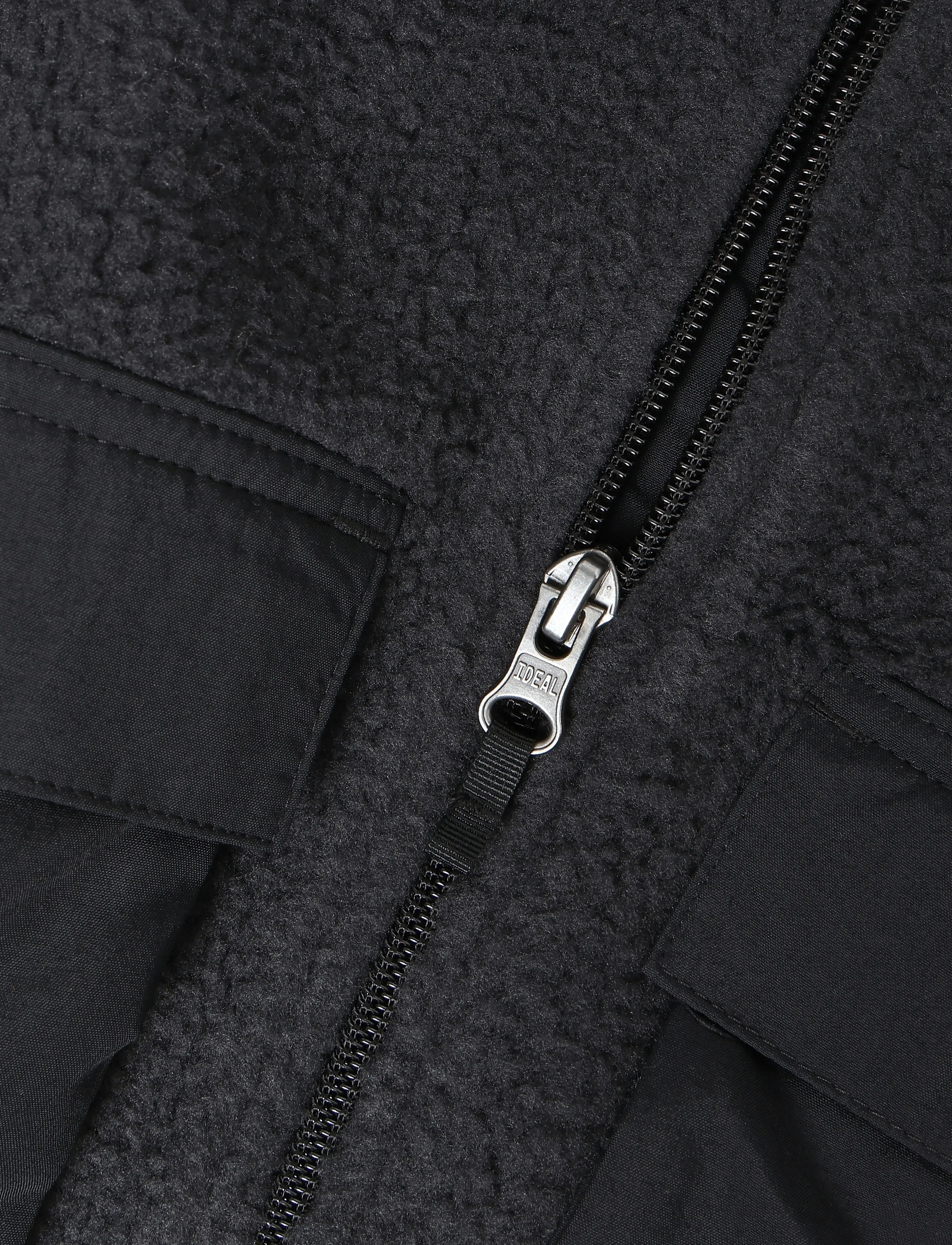 Columbia Sportswear - Jasper Ridge Pebbled Fleece Full Zip - paksud joped - black - 3