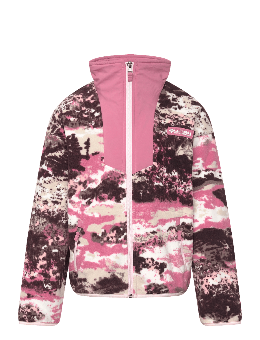 Columbia Sportswear - Sequoia Grove Printed Full Zip Fleece - paksud joped - rosette fieldaze, rosette - 0
