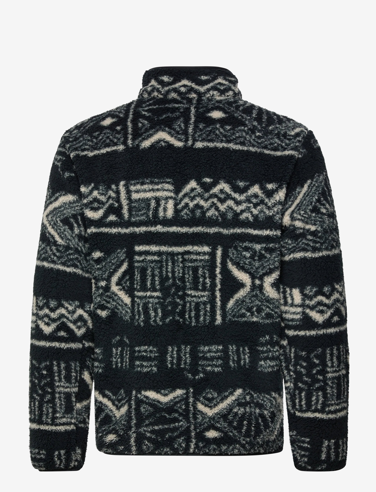 Columbia Sportswear - Rugged Ridge High Pile Half Zip - black deschutes days - 1