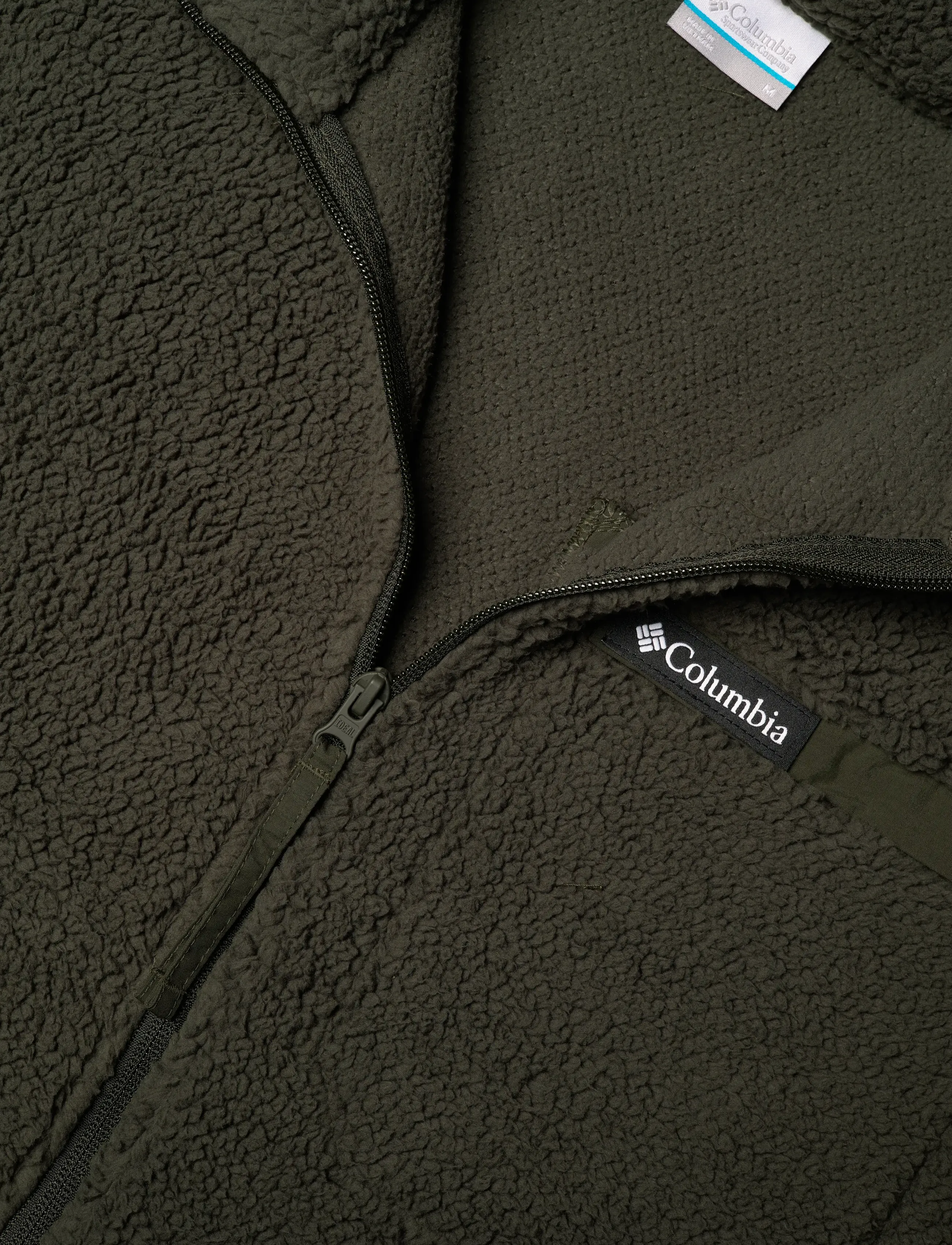 Columbia Sportswear - Rugged Ridge High Pile Full Zip - fleece og mellemlag - greenscape - 2
