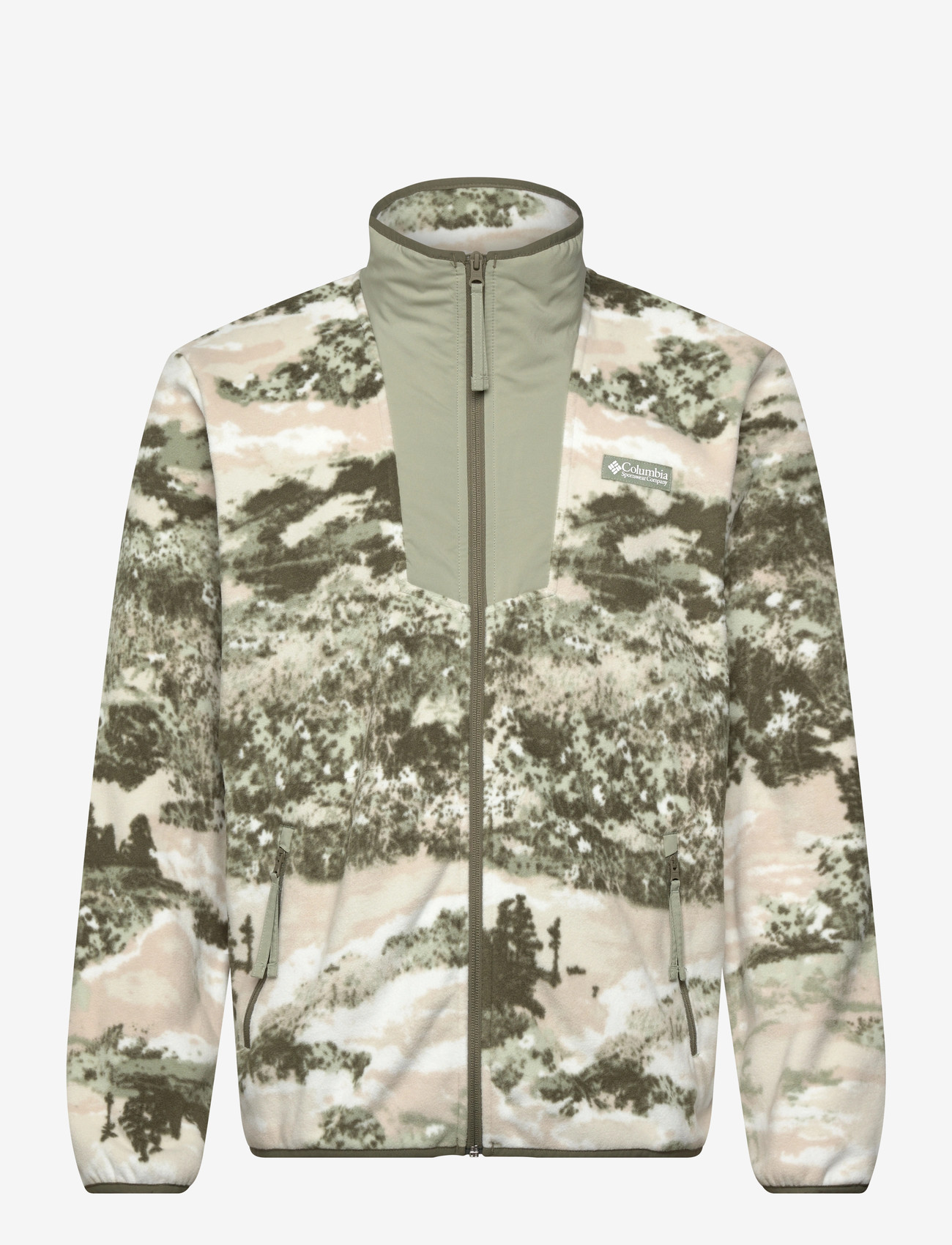 Columbia Sportswear - Sequoia Grove Printed Full Zip - fleeces & midlayers - safari, fieldaze - 0