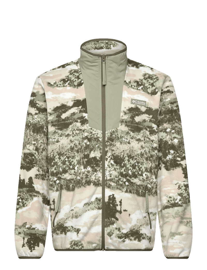 Columbia Sportswear - Sequoia Grove Printed Full Zip - fleeces & midlayers - safari, fieldaze - 0