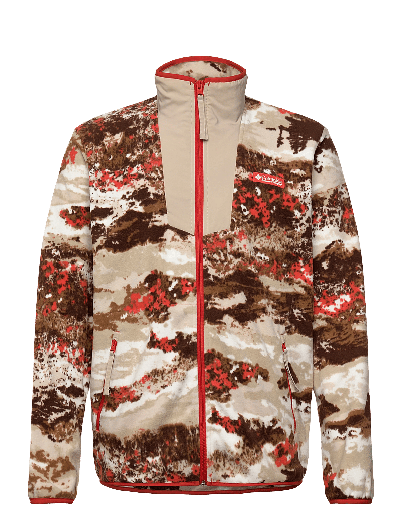 Columbia Sportswear - Sequoia Grove Printed Full Zip - fleeces & midlayers - zing, fieldaze - 0