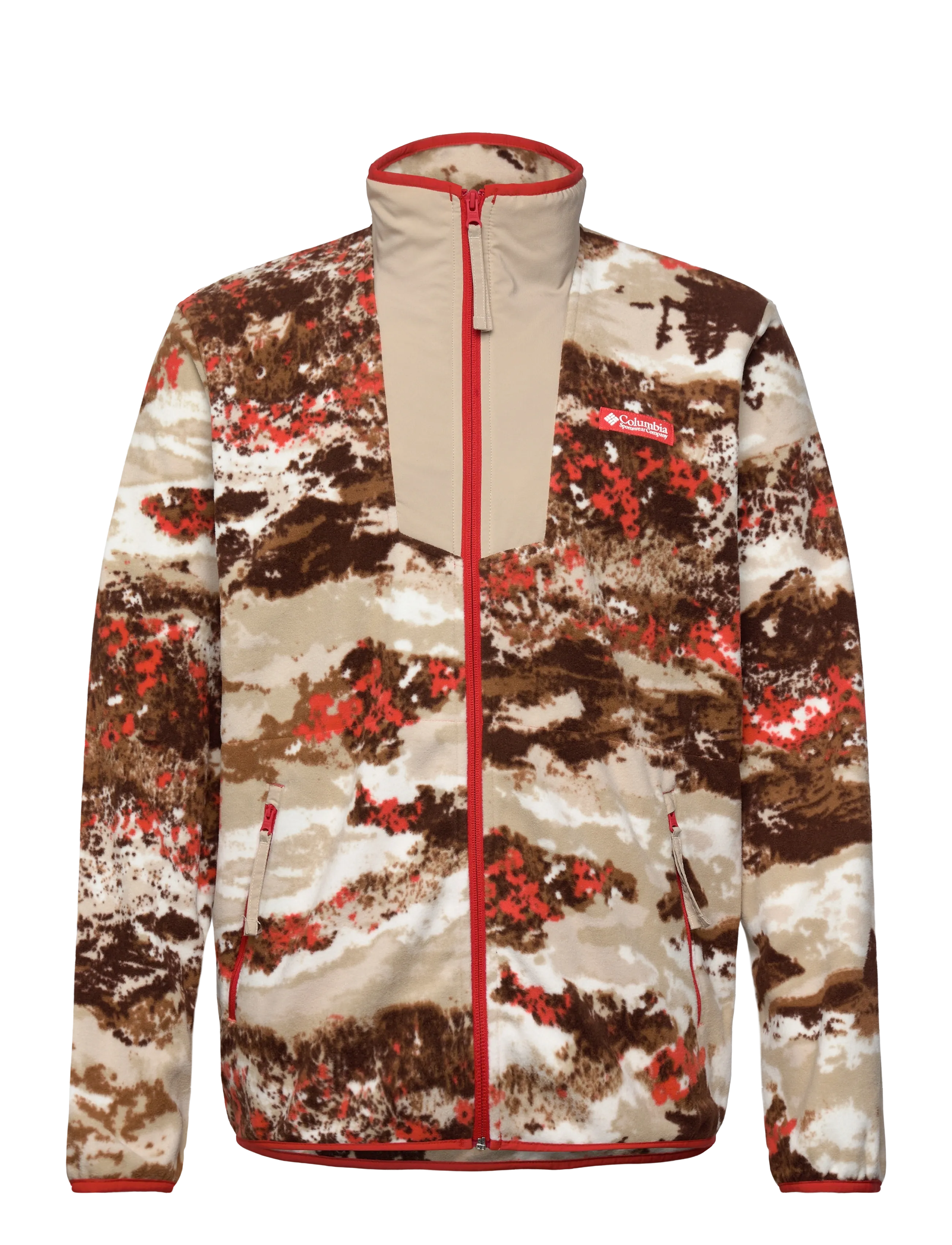Columbia Sportswear Sequoia Grove Printed Full Zip - Fleece-Pullover - ZING, FIELDAZE / multi