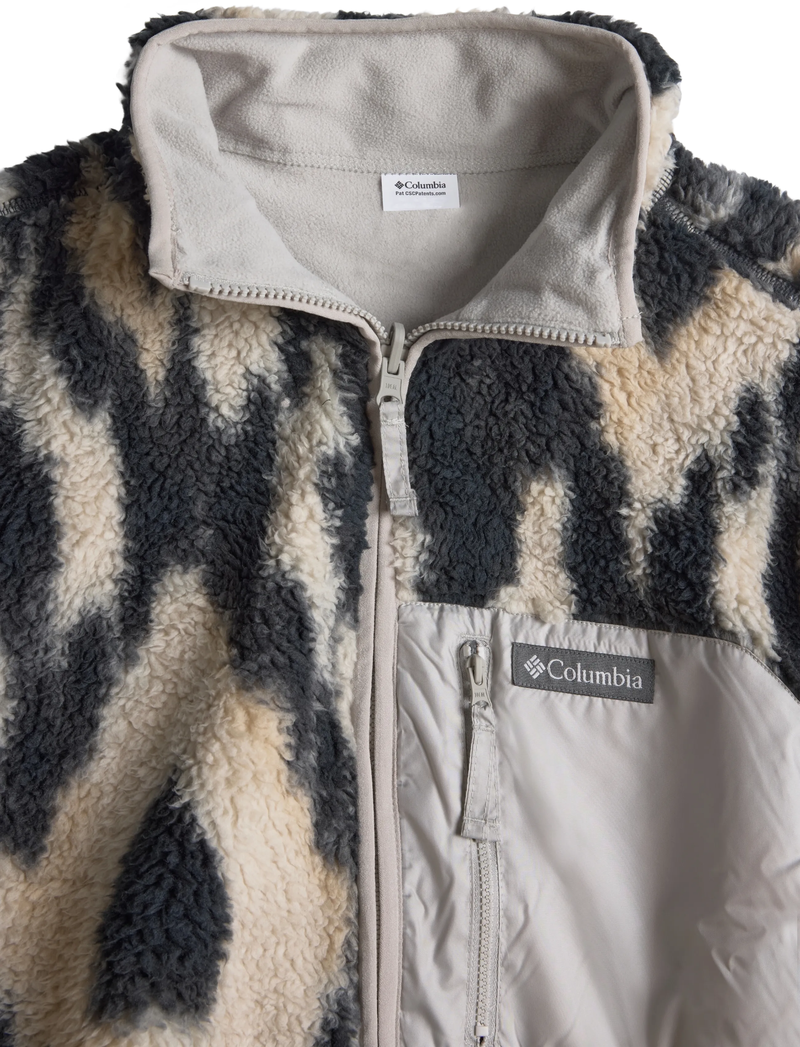 Columbia Sportswear - Winter Pass Reversible Fleece - dark stone full blur, flint grey - 2