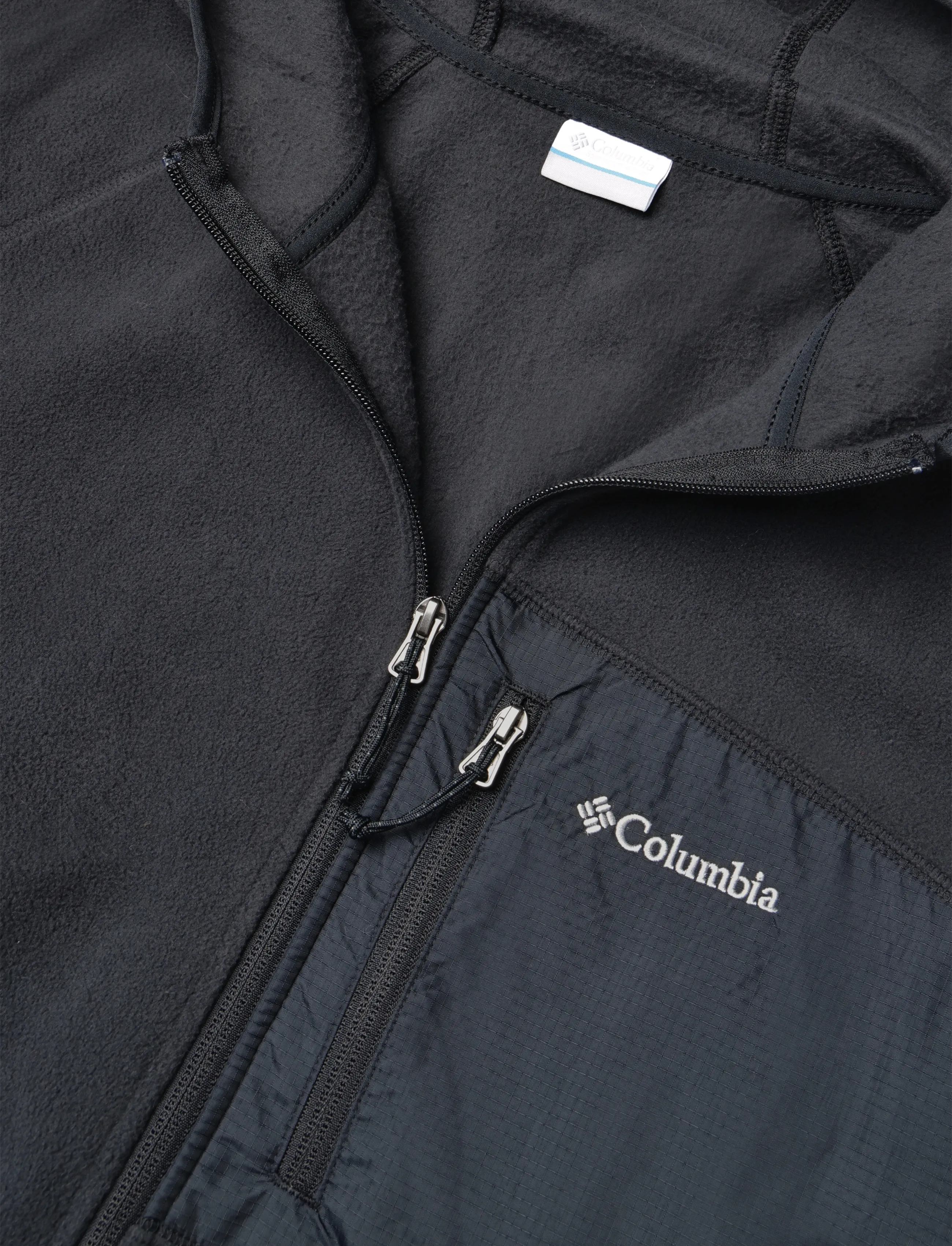 Columbia Sportswear - Fast Trek Overlay Hooded Full Zip - black - 2