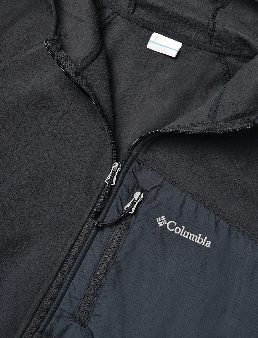 Columbia Sportswear - Fast Trek Overlay Hooded Full Zip - black - 2