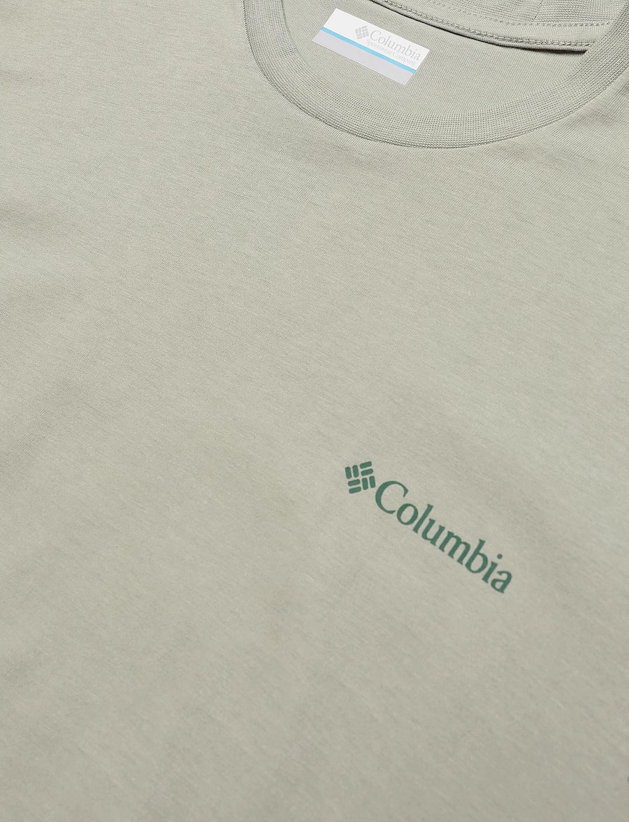 Columbia Sportswear - CSC Outdoor Back Graphic Tee - alussärgid ja t-särgid - safari, naturally boundless - 2