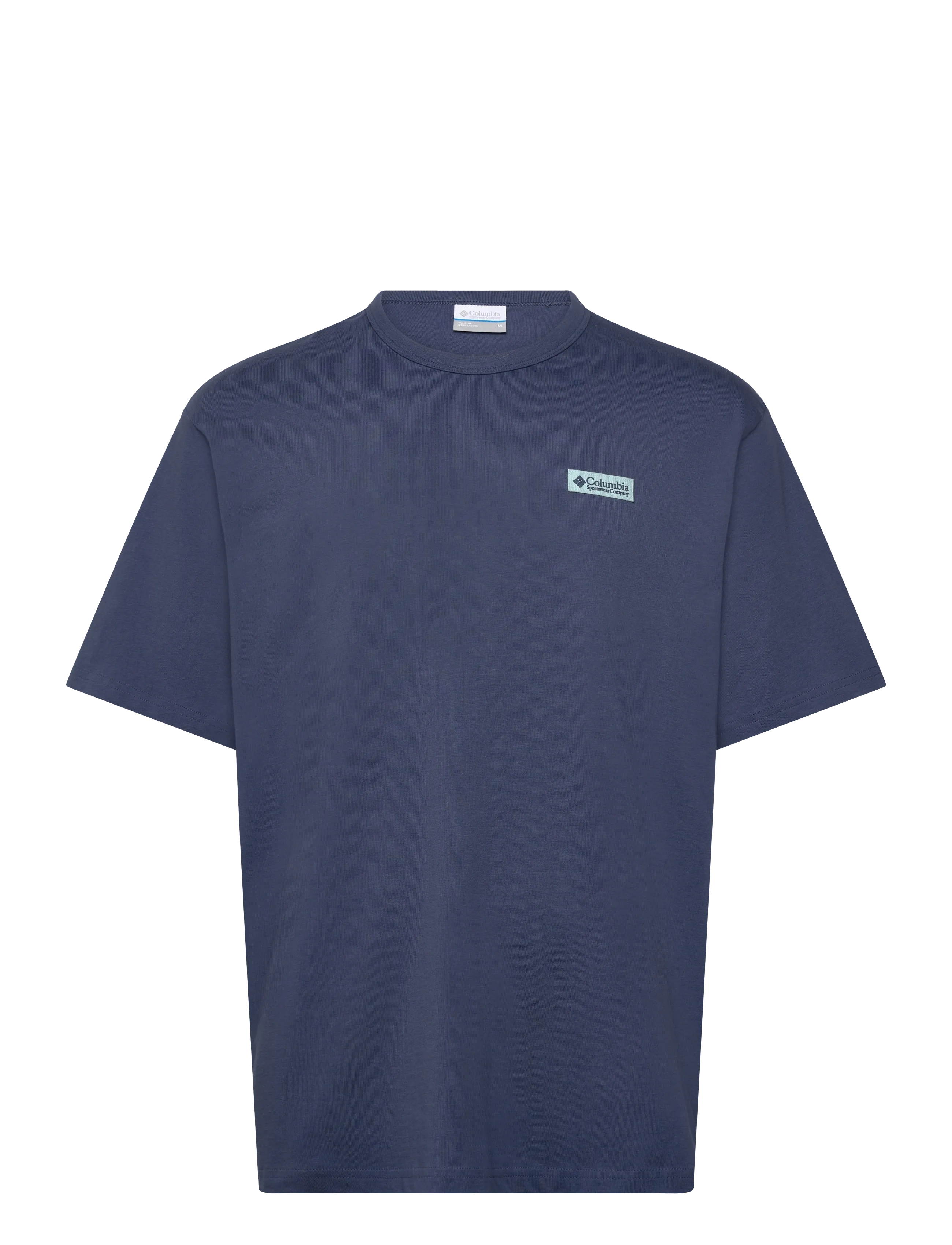 Columbia Sportswear CSC Heavyweight Iconic Tee - Kläder - DARK MOUNTAIN, CSC BOX LOGO / navy