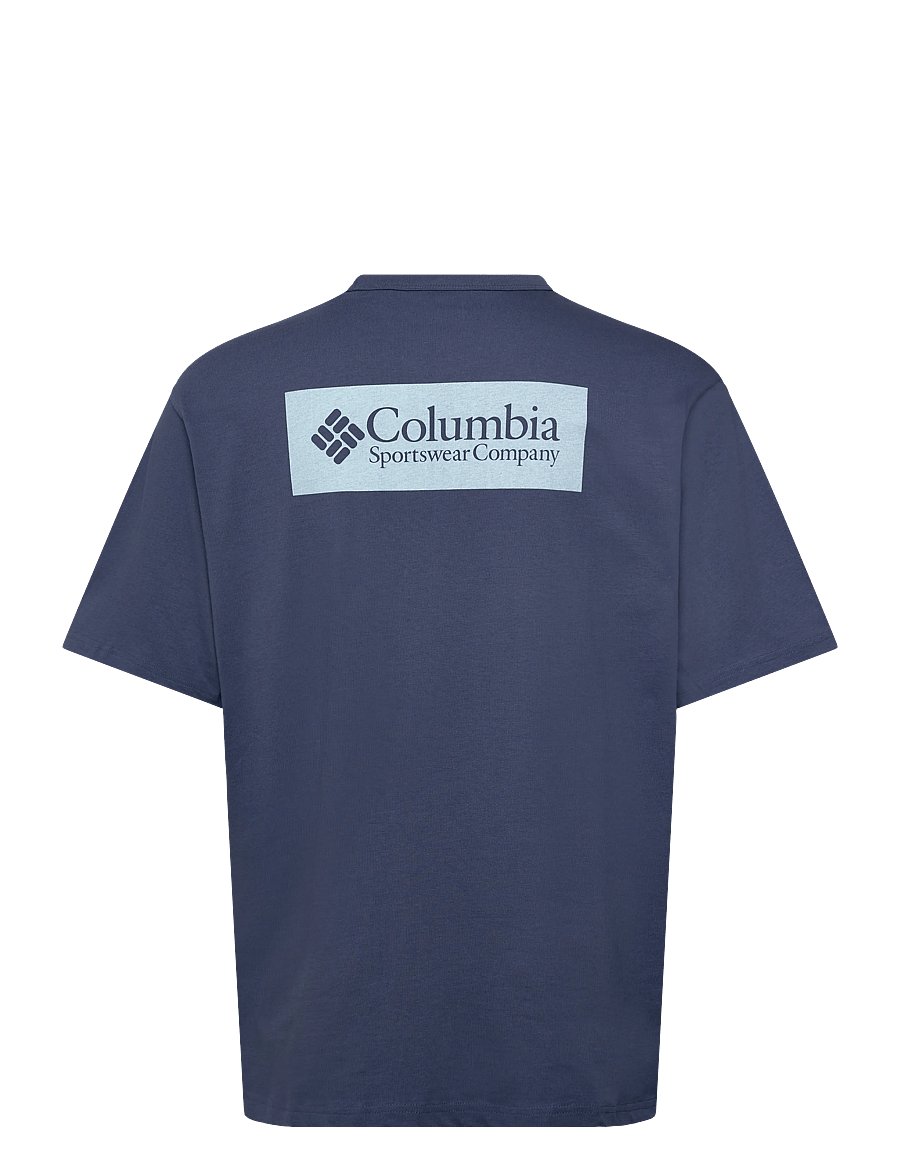 Columbia Sportswear - CSC Heavyweight Iconic Tee - oberteile & t-shirts - dark mountain, csc box logo - 1