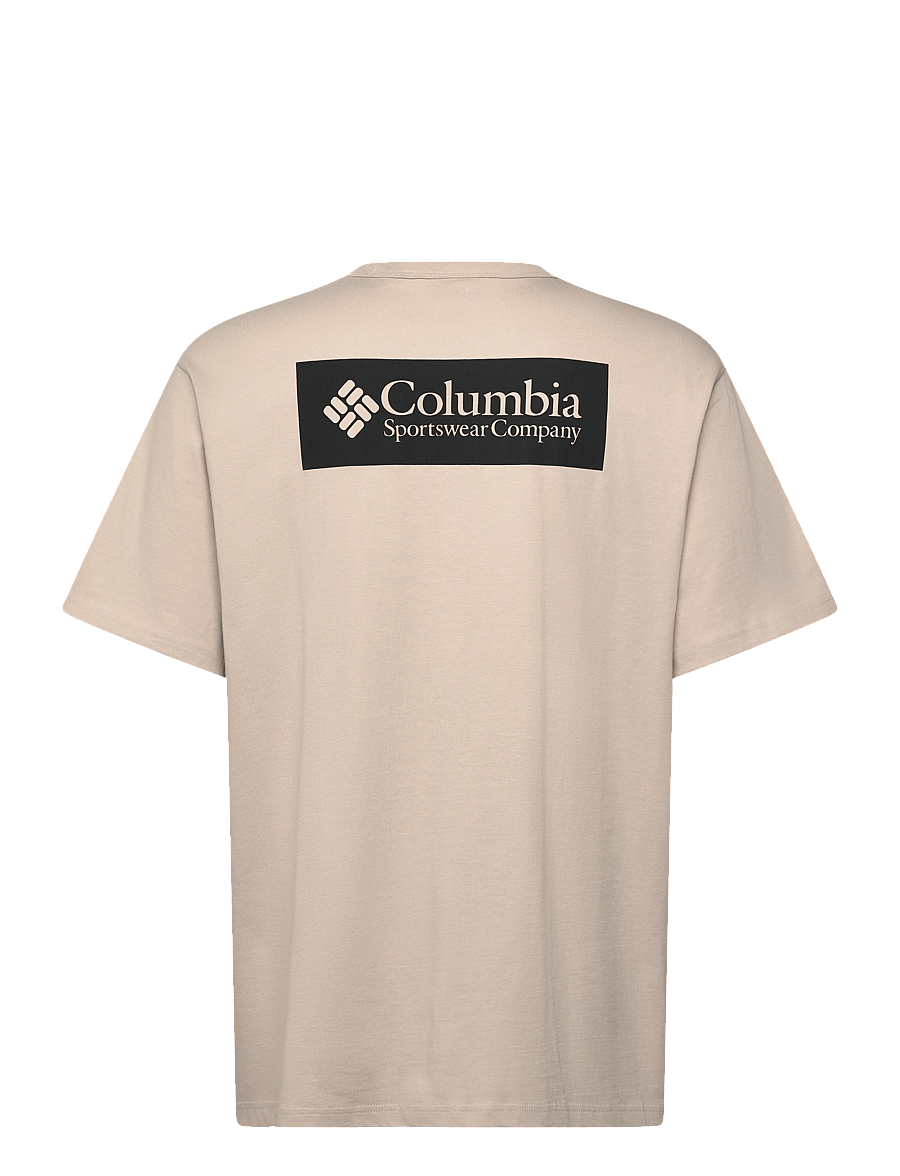 Columbia Sportswear - CSC Heavyweight Iconic Tee - oberteile & t-shirts - dark stone, csc box logo - 1