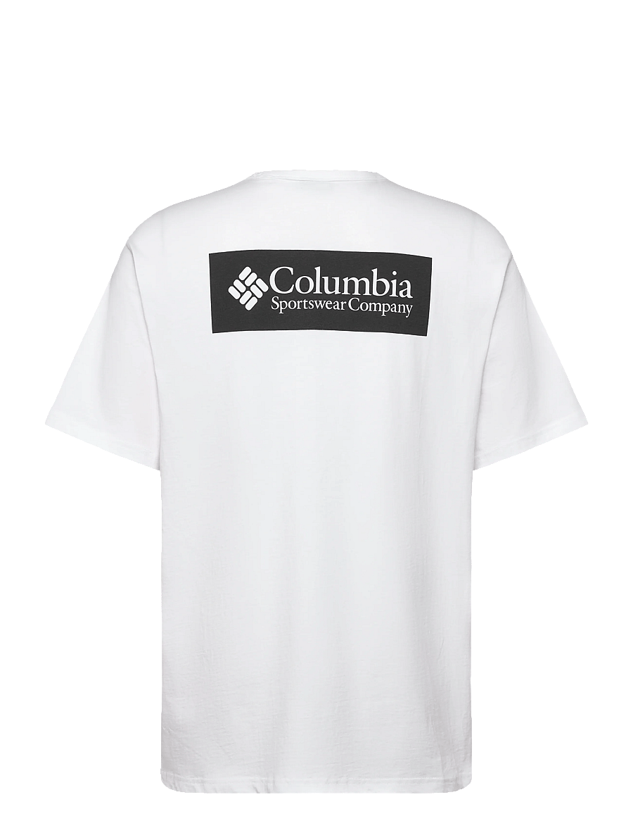 Columbia Sportswear - CSC Heavyweight Iconic Tee - oberteile & t-shirts - white, csc box logo - 1
