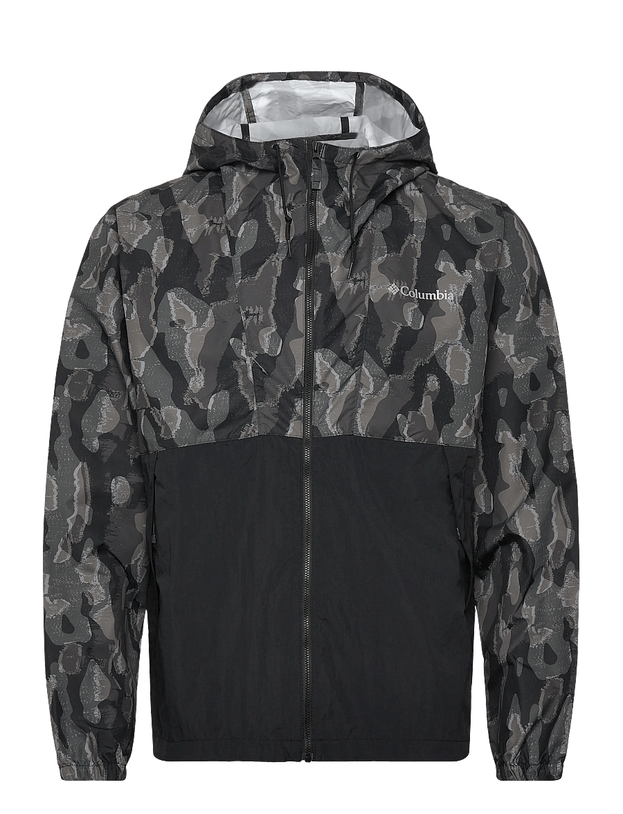 Columbia Sportswear - Spire Valley Novelty Windbreaker - outdoor jacken - black treebark, black - 0