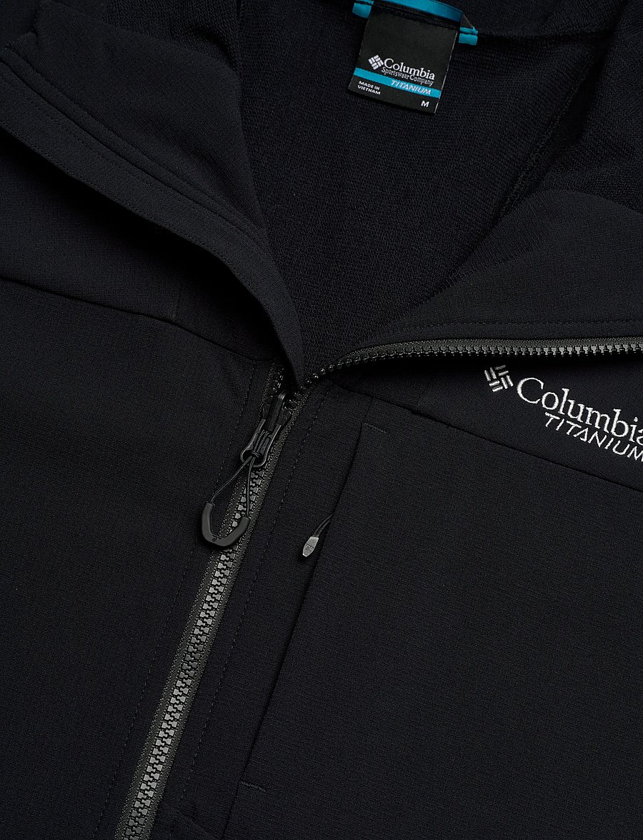 Columbia Sportswear - Tennent Mountain Hooded Softshell - friluftsjackor - black - 3