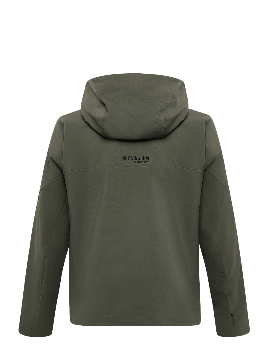 Columbia Sportswear - Tennent Mountain Hooded Softshell - outdoor jacken - stone green - 1