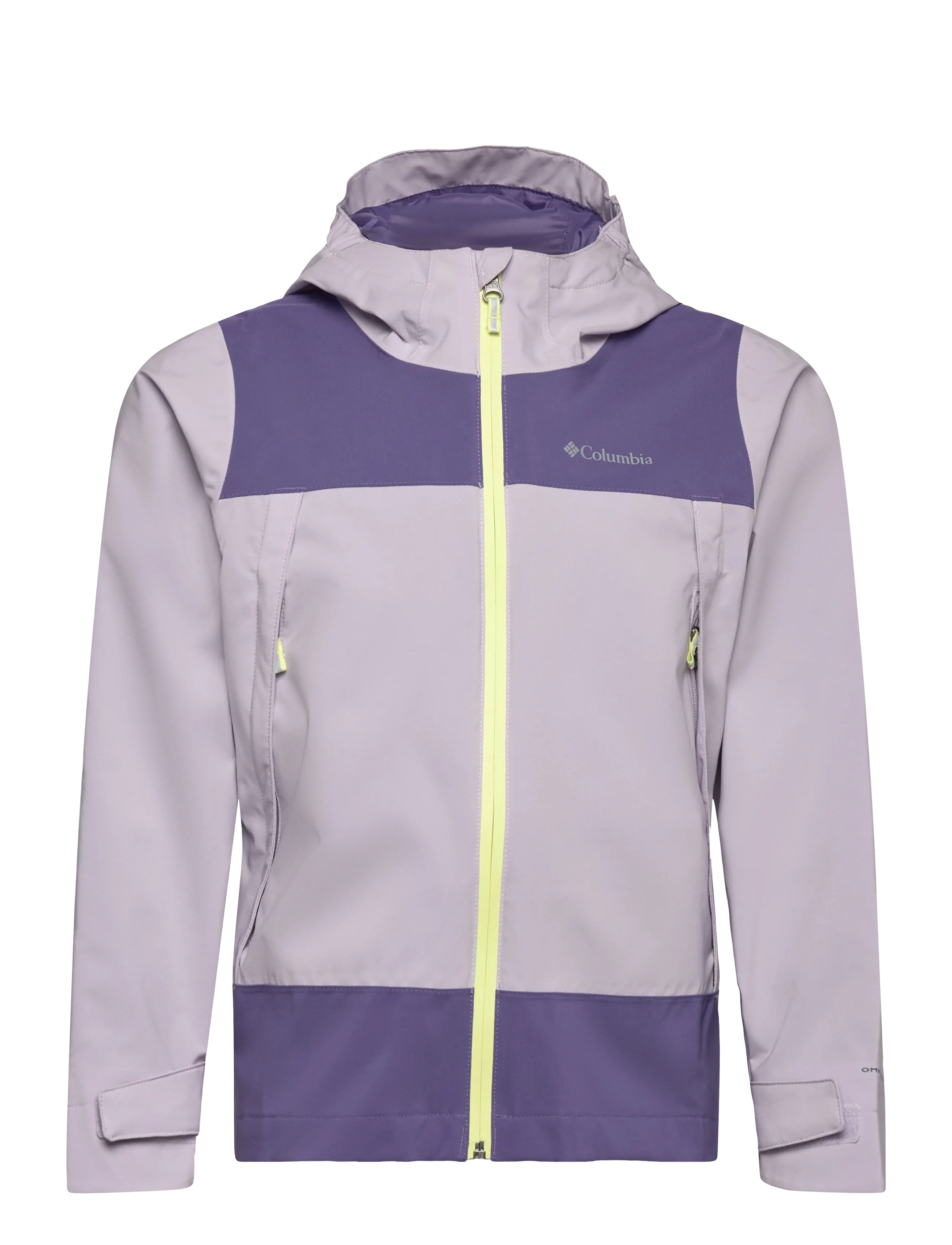 Columbia Sportswear Boulder Falls Jacket, 116, Rainwear, Lila - Jackets, Kinder