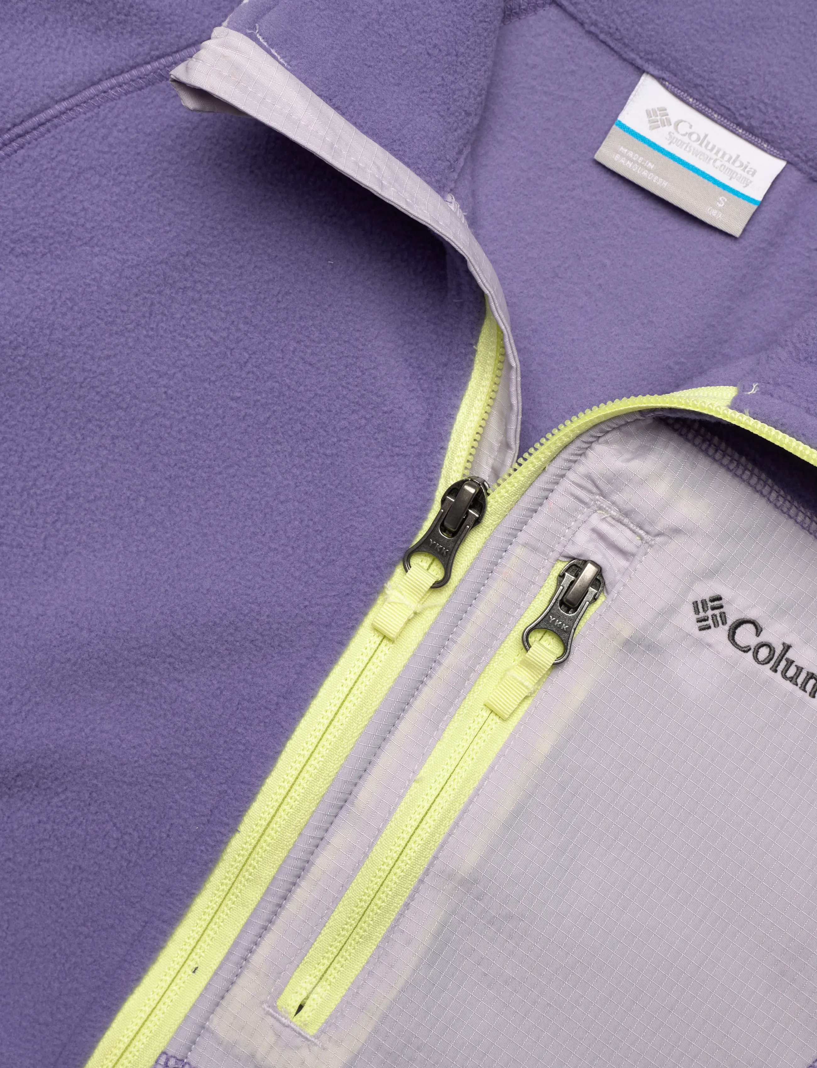 Columbia Sportswear - Fast Trek V Full Zip - einangraðir jakkar - stormwatch, lavender pearl - 2