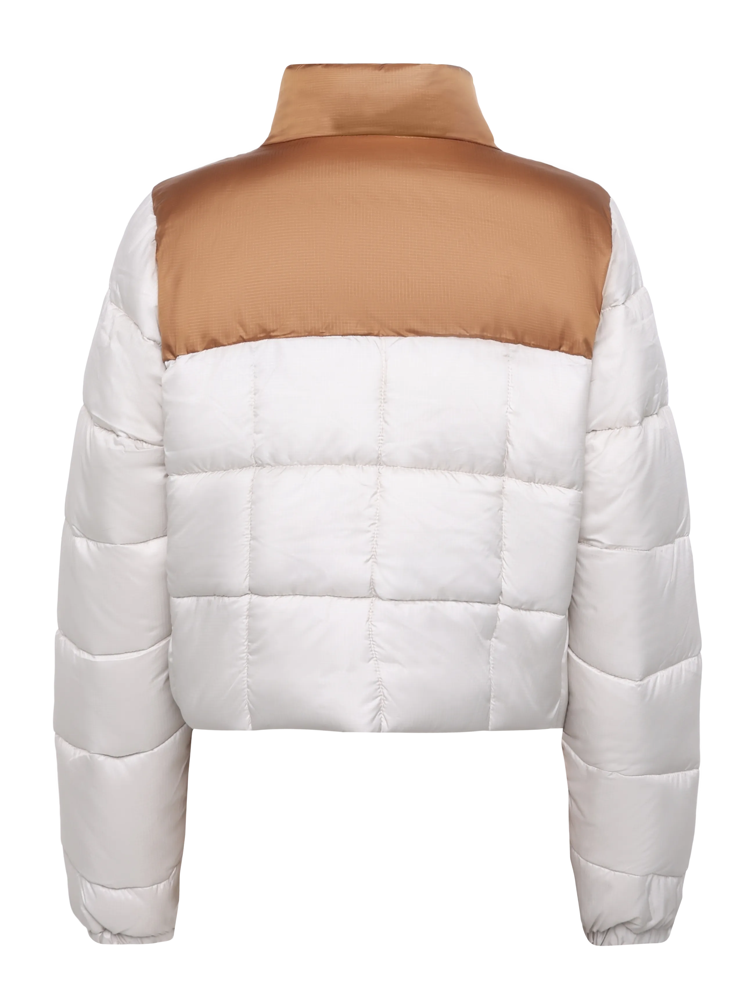 Columbia Sportswear - Puffect III Cropped Jacket - winter jacket - dark stone, camel brown - 1