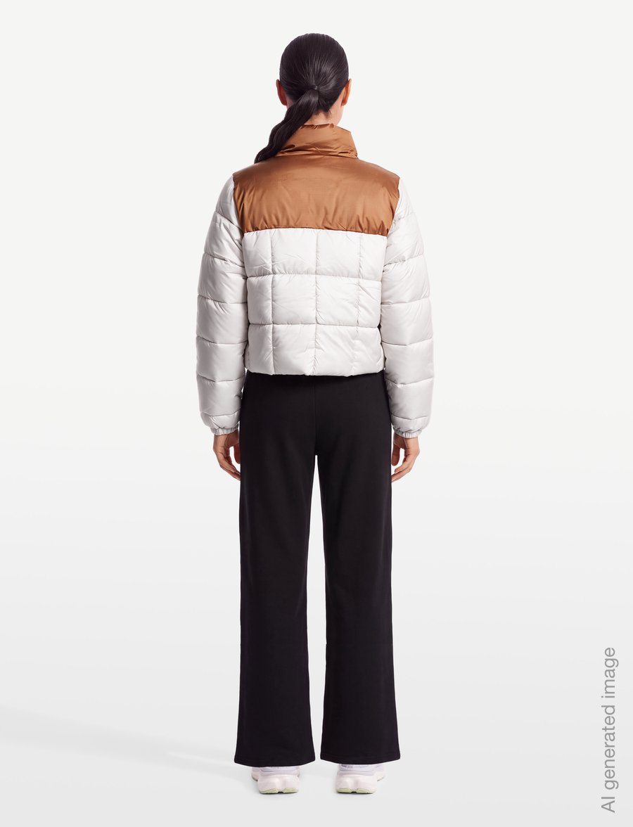 Columbia Sportswear - Puffect III Cropped Jacket - winterjacken - dark stone, camel brown - 4
