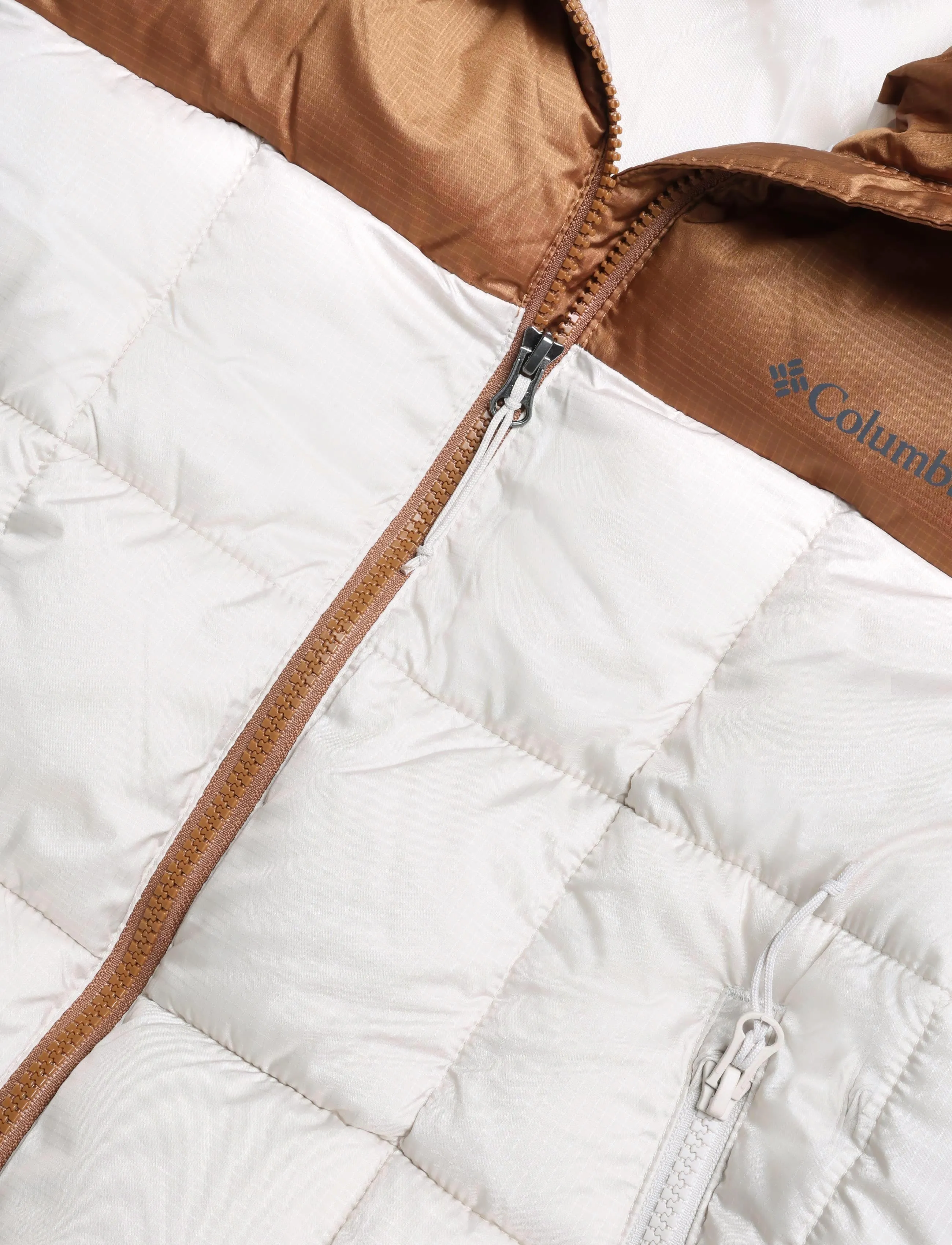 Columbia Sportswear - Puffect III Cropped Jacket - winter jacket - dark stone, camel brown - 2