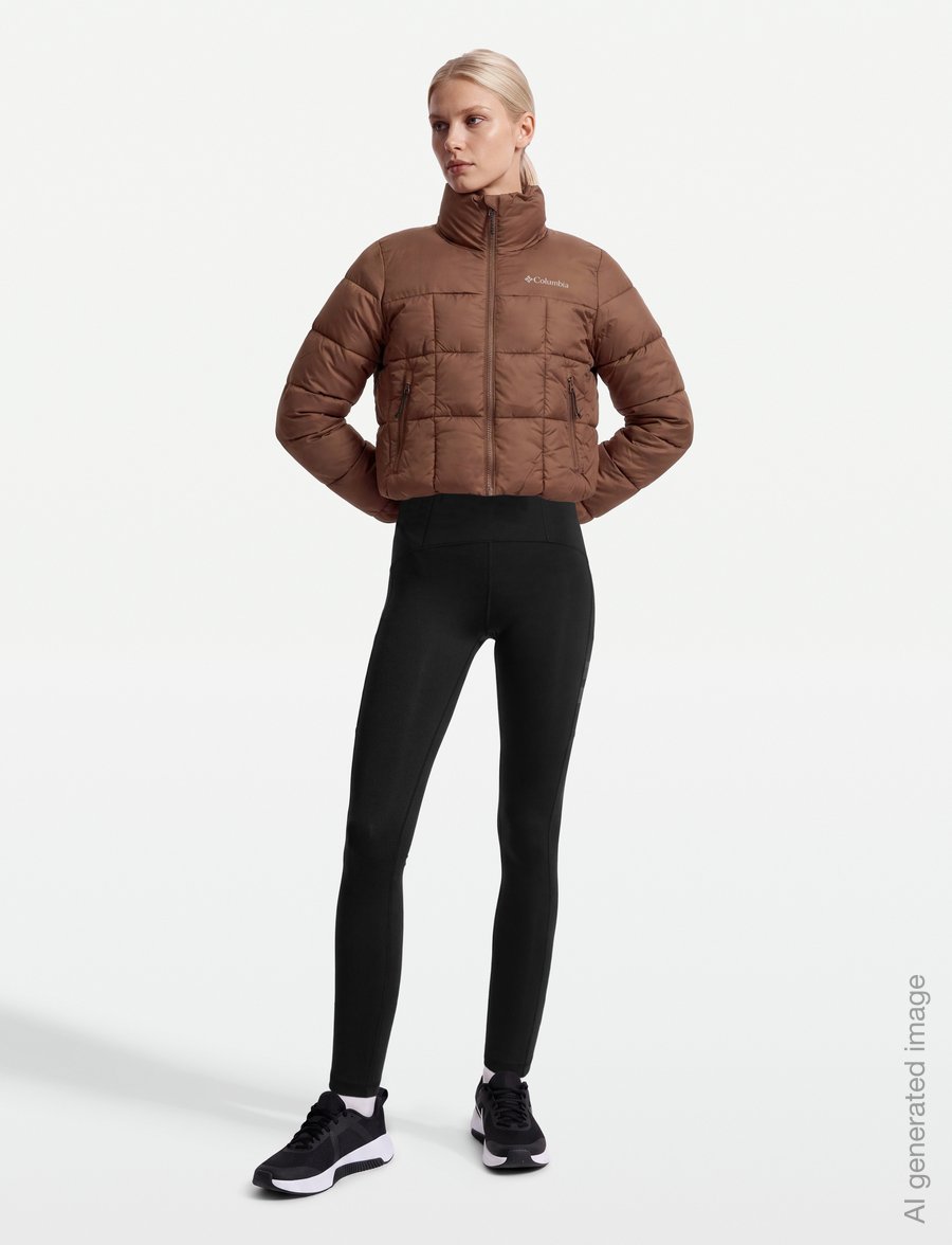 Columbia Sportswear - Puffect III Cropped Jacket - winterjacken - tobacco - 0