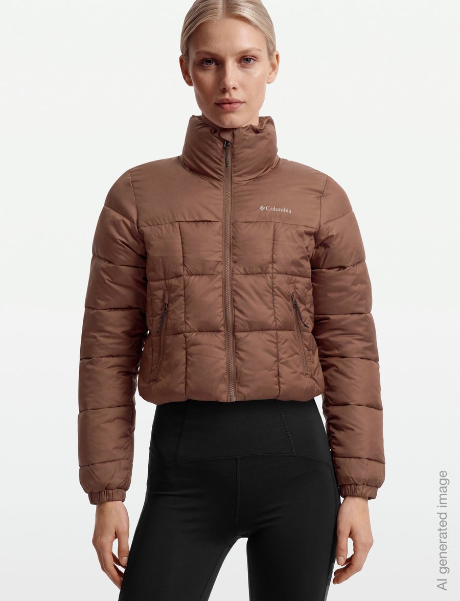 Columbia Sportswear - Puffect III Cropped Jacket - winterjacken - tobacco - 3