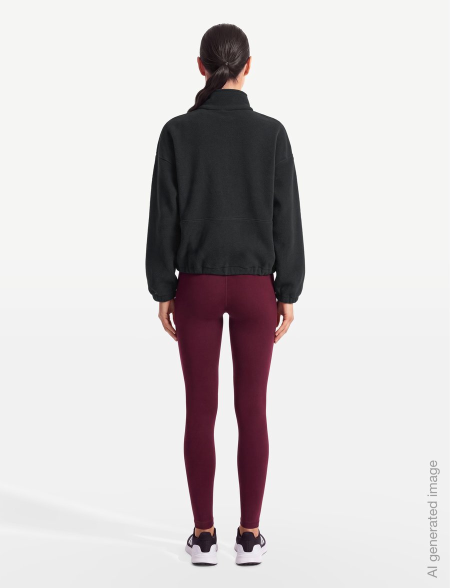 Columbia Sportswear - Timber Meadow MTR Fleece HZ - toppar - black - 4