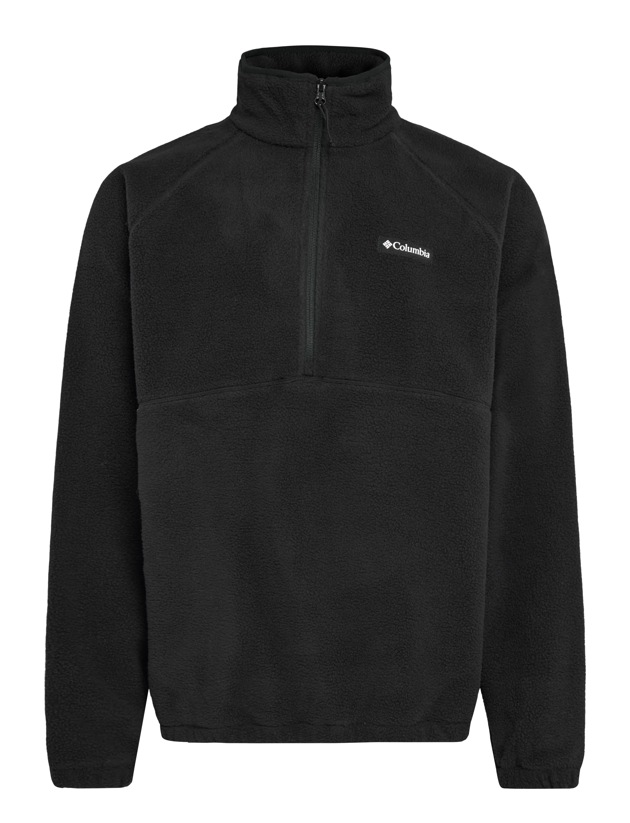 Columbia Sportswear Timber Crest MTR Fleece HZ - Riided - BLACK / black