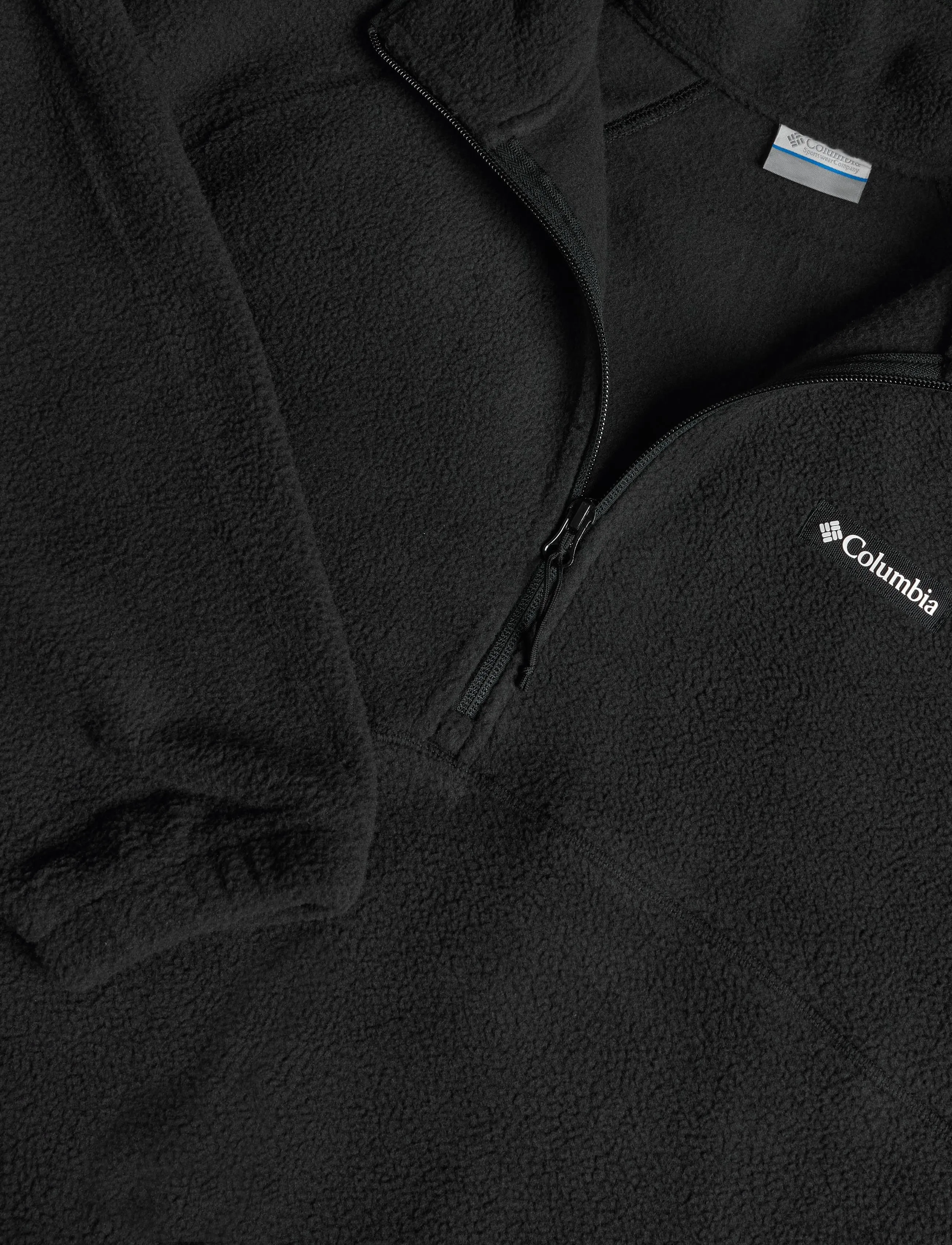 Columbia Sportswear - Timber Crest MTR Fleece HZ - kampsunid ja vahekihid - black - 2