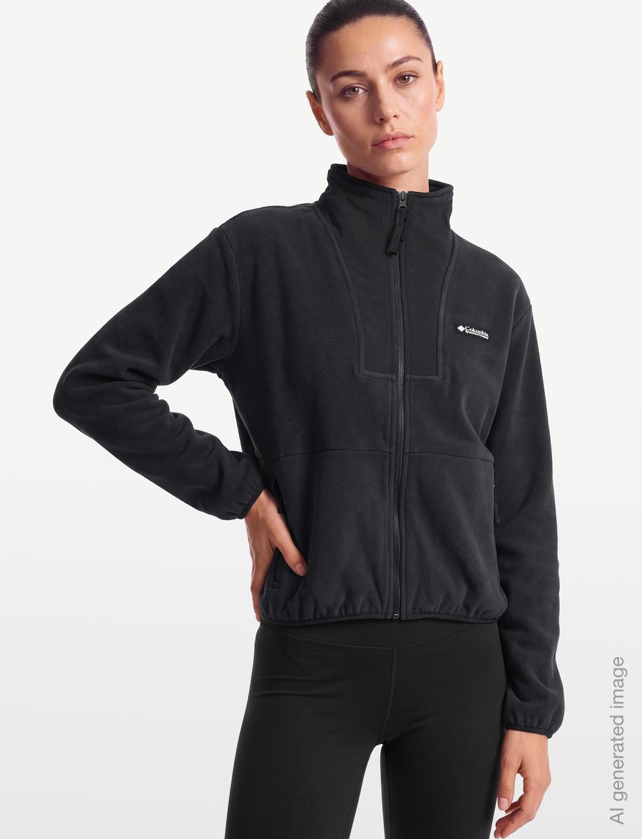 Columbia Sportswear - Sequoia Grove II Full Zip - Överdelar - black - 3