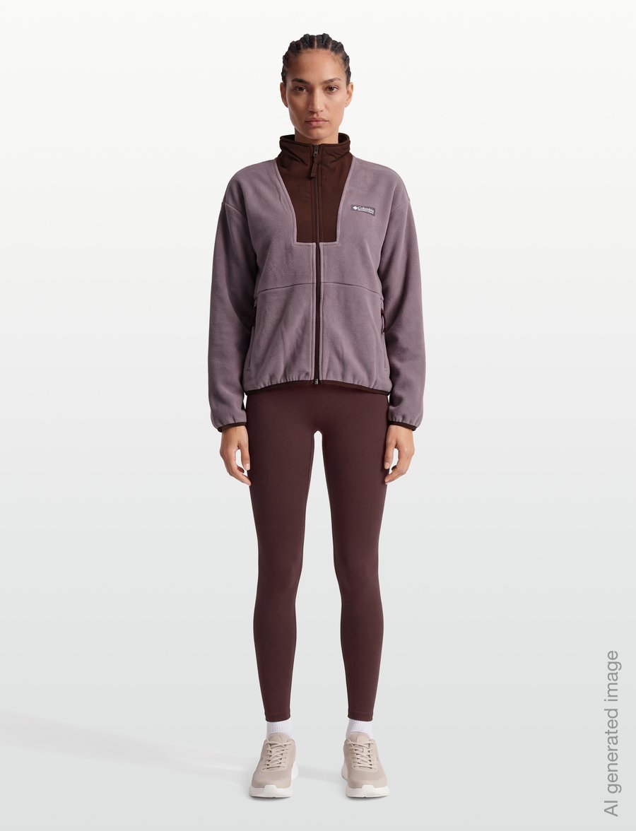 Columbia Sportswear - Sequoia Grove II Full Zip - oberteile - iron, tobacco - 0