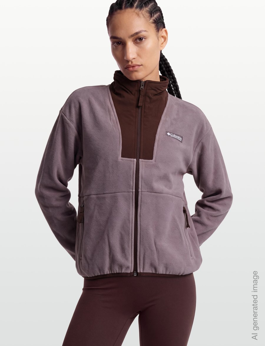 Columbia Sportswear - Sequoia Grove II Full Zip - oberteile - iron, tobacco - 3