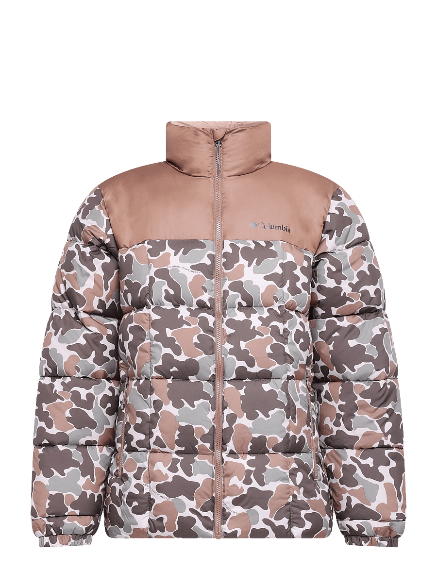 Columbia Sportswear - Puffect IV Printed Jacket - friluftsjakker - fossil puzzle camo, otter brown - 0