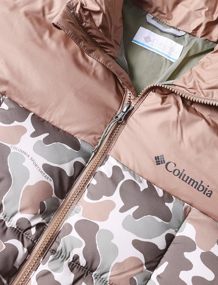 Columbia Sportswear - Puffect IV Printed Jacket - friluftsjakker - fossil puzzle camo, otter brown - 2