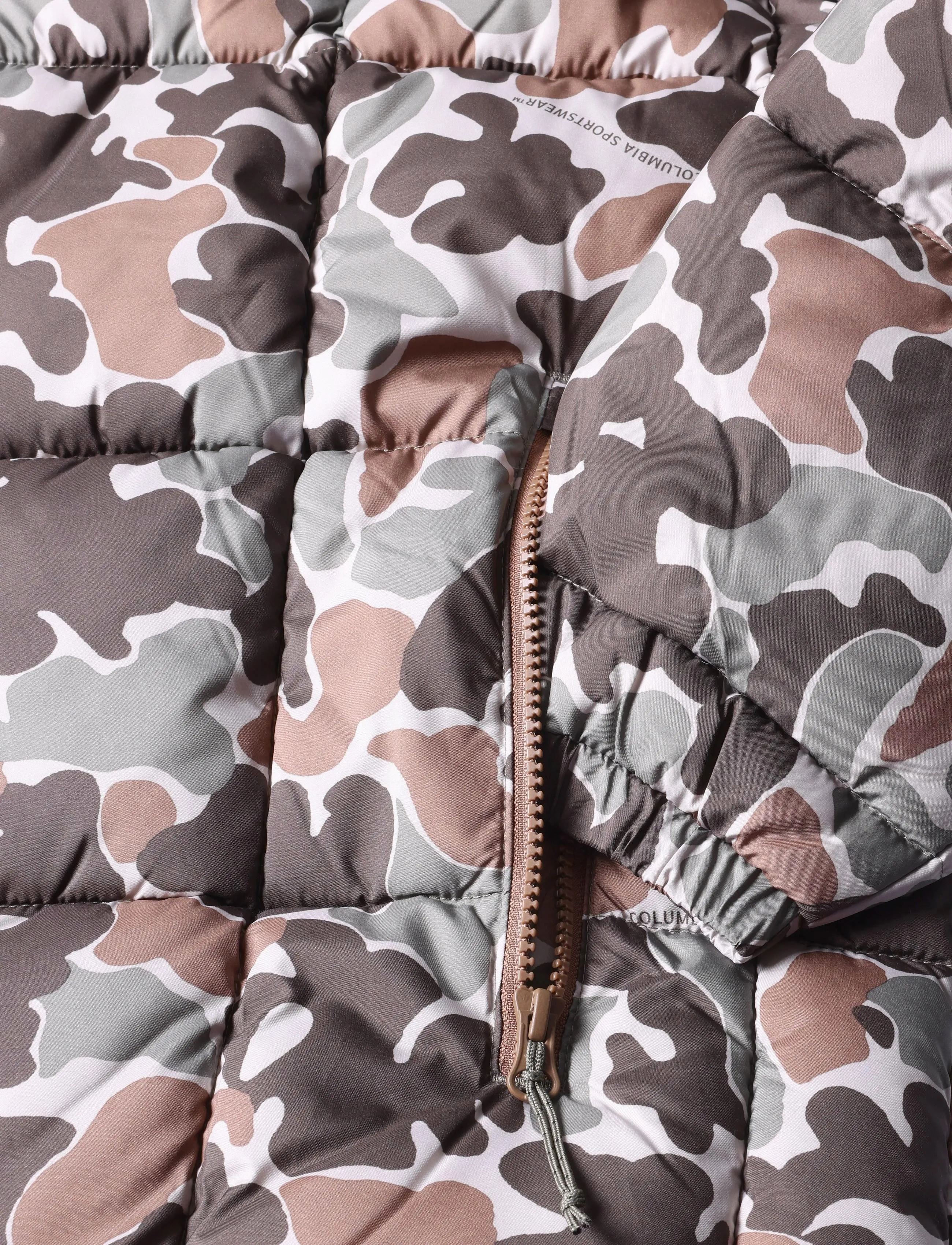 Columbia Sportswear - Puffect IV Printed Jacket - friluftsjakker - fossil puzzle camo, otter brown - 3