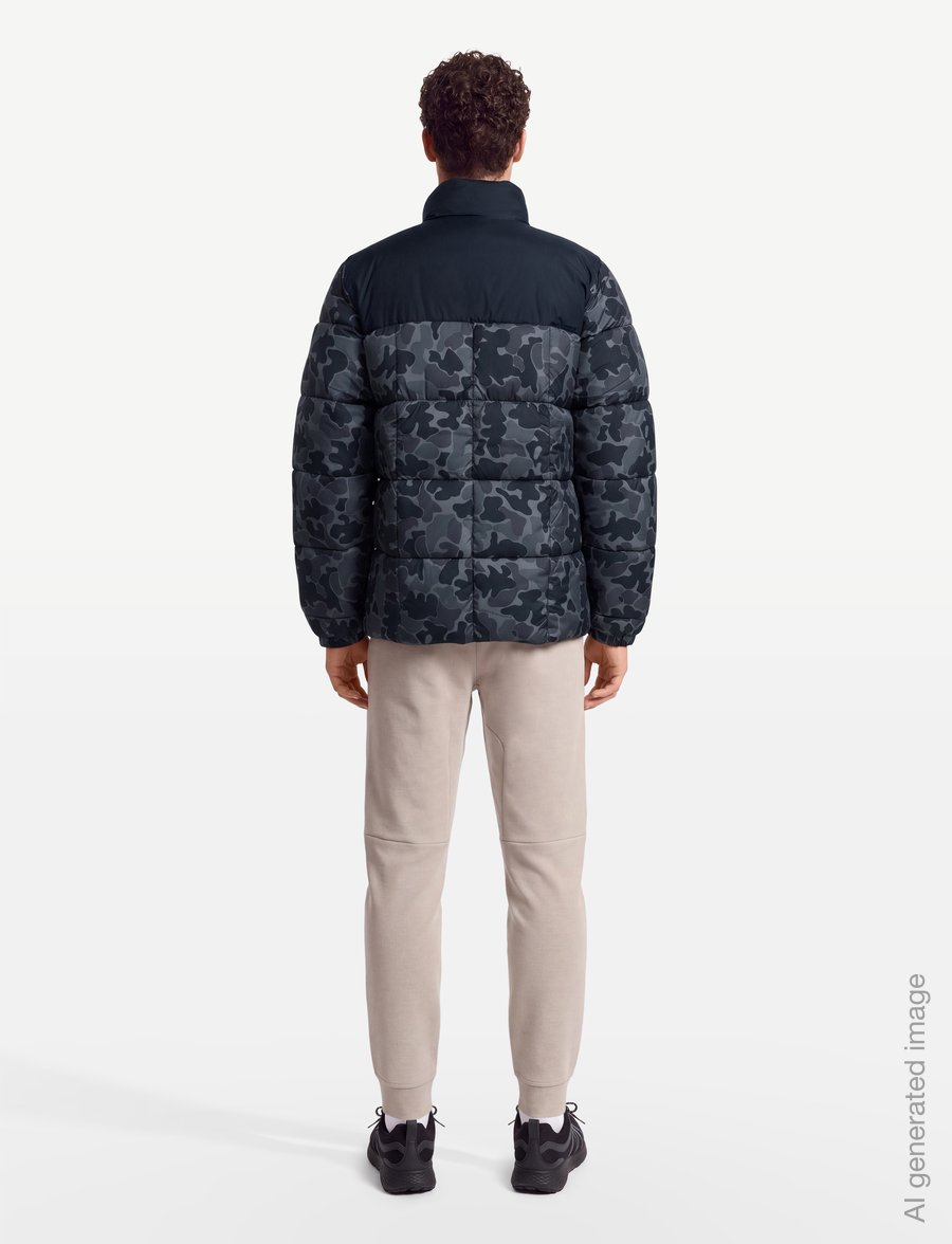 Columbia Sportswear - Puffect IV Printed Jacket - sulejoped ja voodriga joped - black puzzle camo, black - 4