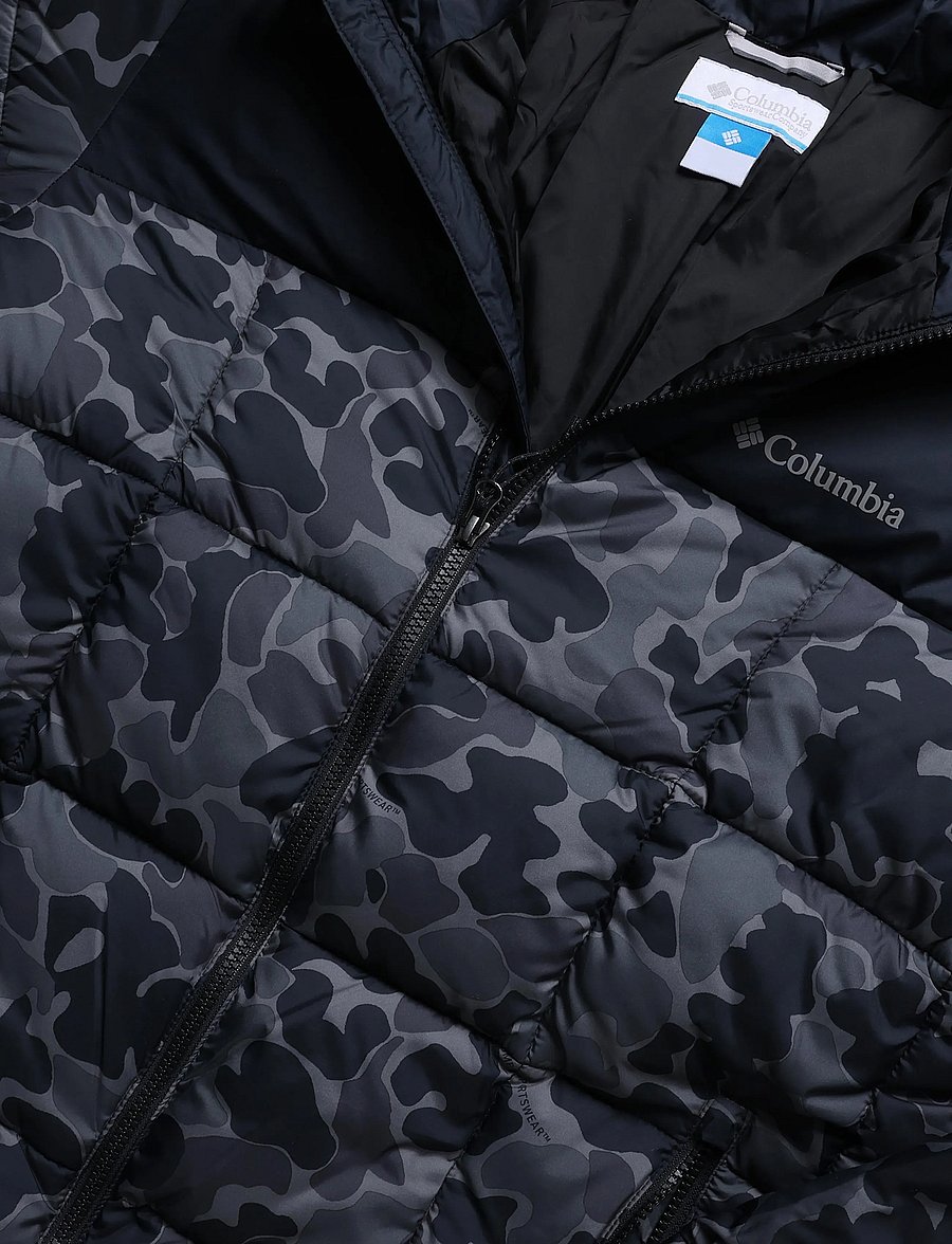 Columbia Sportswear - Puffect IV Printed Jacket - outdoor jacken - black puzzle camo, black - 2