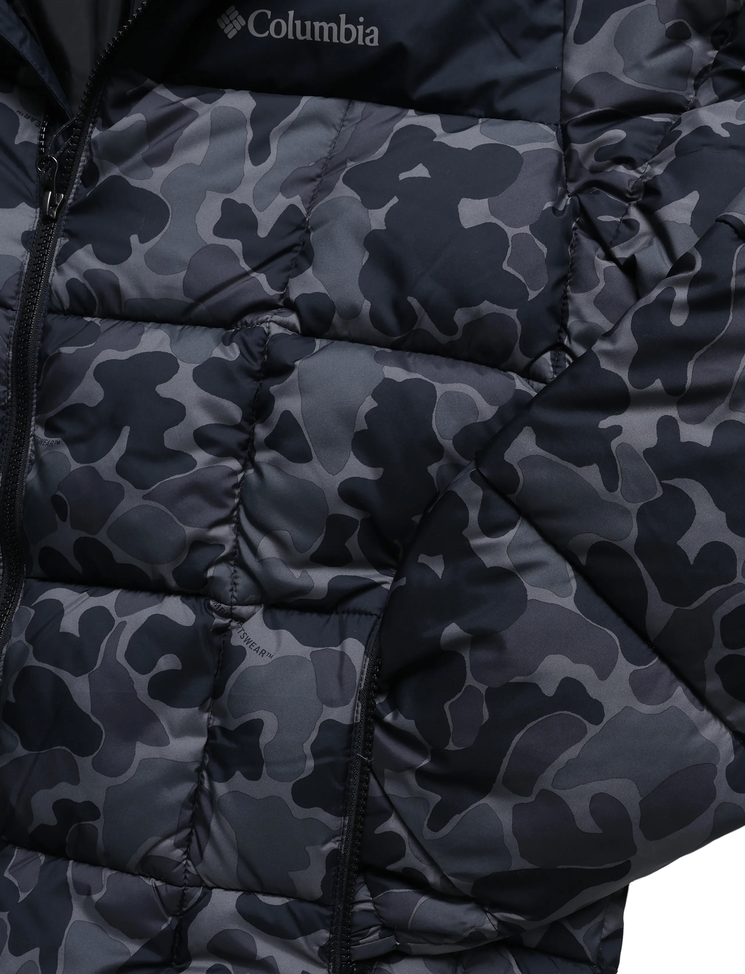 Columbia Sportswear - Puffect IV Printed Jacket - outdoor jacken - black puzzle camo, black - 3