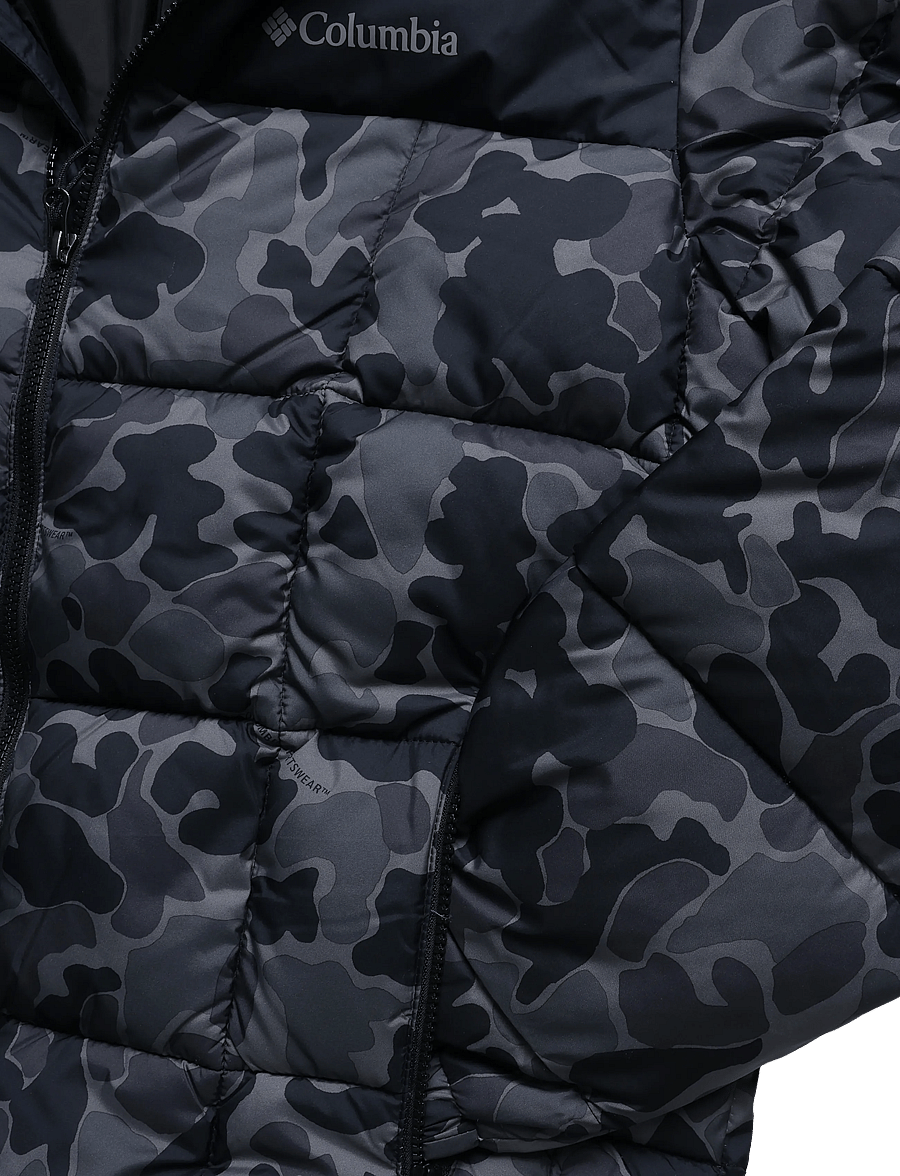 Columbia Sportswear - Puffect IV Printed Jacket - outdoor jacken - black puzzle camo, black - 3